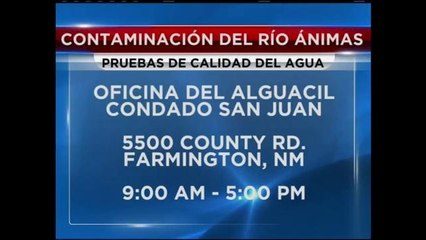 Pruebas de calidad del agua