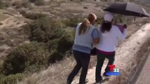 Padres de familia siguen en la lucha por una banqueta hacia preparatoria de San Ysidro