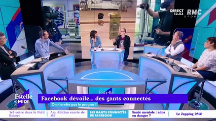 C’est quoi le progrès ? : Facebook dévoile... des gants connectés - 17/11