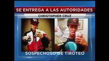 Sospechoso de tiroteo se entrega a las autoridades