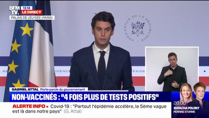 Gabriel Attal: "Nous avons adopté ce matin la dissolution de l'Alvarium", association d'ultra-droite