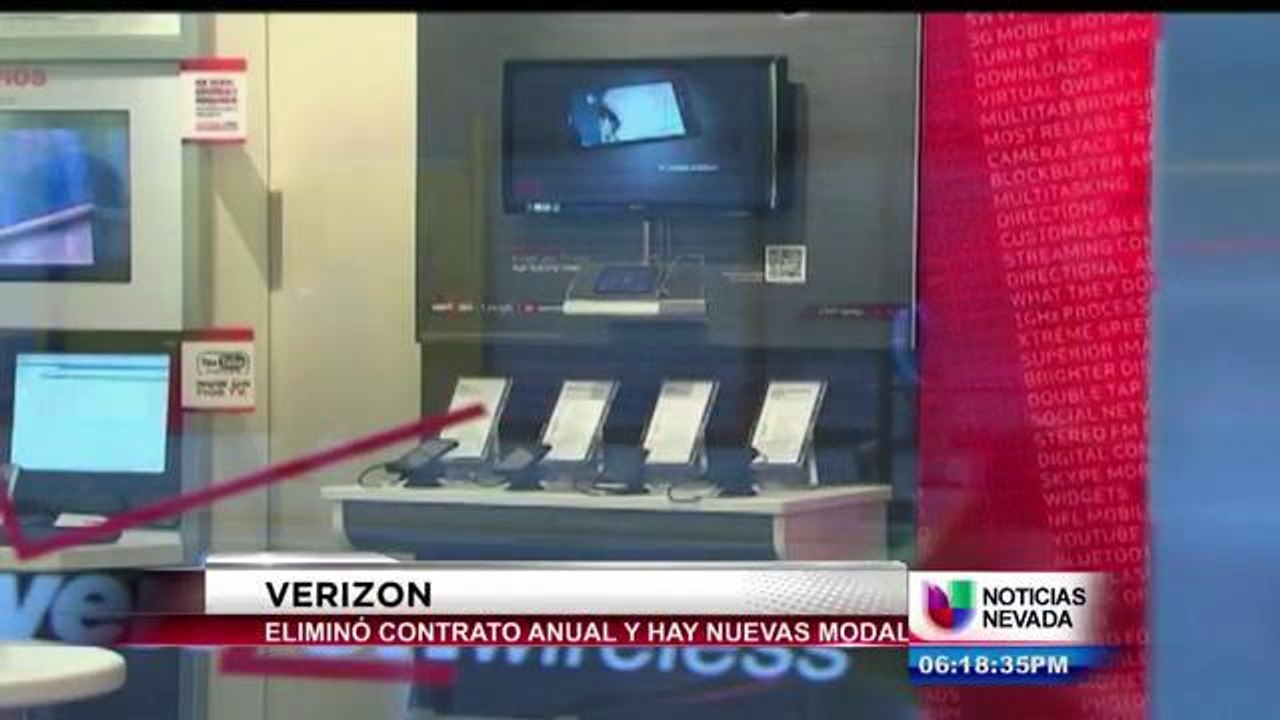 Verizon elimina contratos anuales