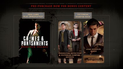 Sherlock Holmes Chapter One - Launch Trailer PS