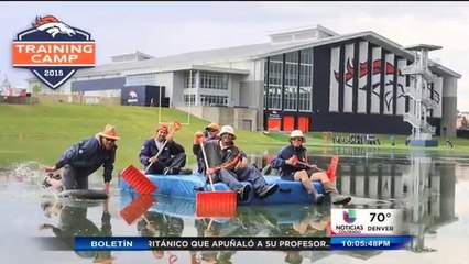 Inundaciones en campo de entrenamiento de Los Broncos