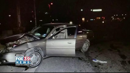 Accident on Zapata Hwy and San Luis Street