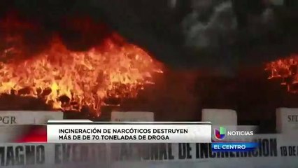 Quema de narcóticos