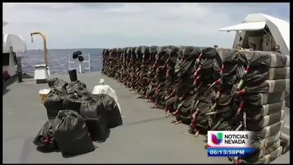Interceptan millonario cargamento de drogas