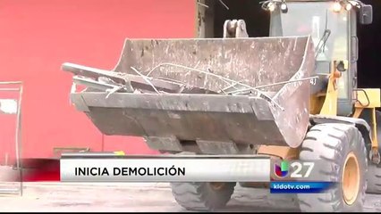 Comienzan Labores de Demolicion