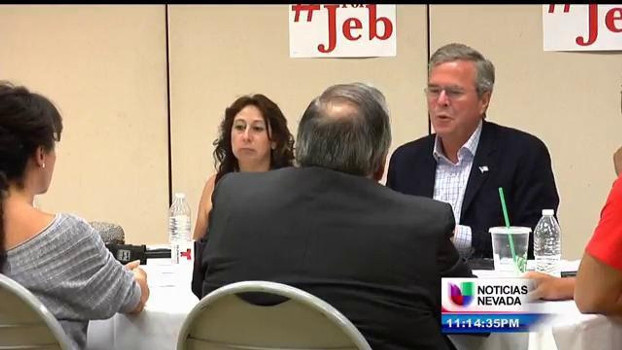 Jeb Bush visita Las Vegas