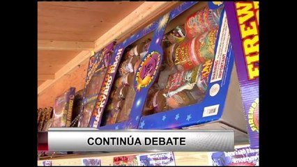 Juegos pirotécnicos ilegales