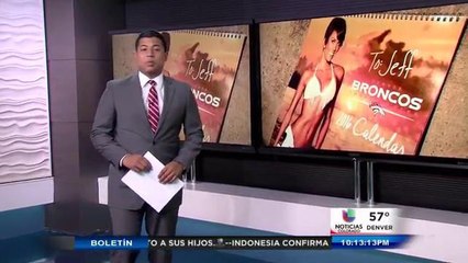 Nuevo calendario de las porristas de Denver