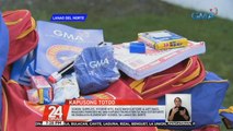 School supplies, hygiene kits, face masks at Give-A-Gift bags, maagang pamasko ng GMA Kapuso Foundation sa mga estudyante ng babalaya elementary school sa Lanao del Norte | 24 Oras