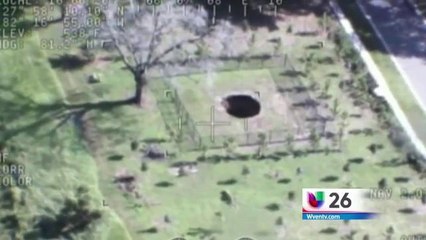 Se abre de nuevo un socavón en Tampa