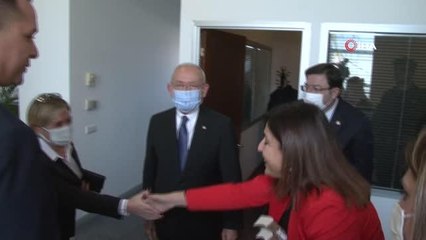 TİP Genel Başkanı Baş'tan CHP Genel Başkanı Kılıçdaroğlu'na ziyaret