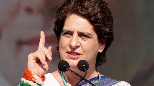 Priyanka Gandhi jibes at UP Govt over security of women