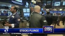 Stock Market Plunges, Makes Slight Rebound