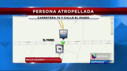 Accidente deja a peaton herido