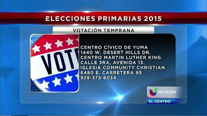 Comienza periodo de votaciones