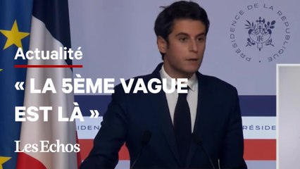5e vague : « Il n'est pas prévu de prendre des mesures supplémentaires », affirme Gabriel Attal