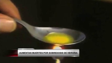 Aumentan muertes por sobredosis de heroína