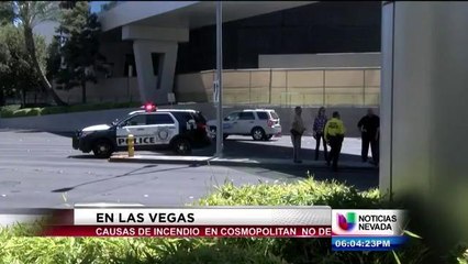 Descartan Corto Circuito en Incendio en Cosmopolitan