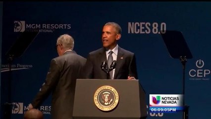 Obama Visita Las Vegas