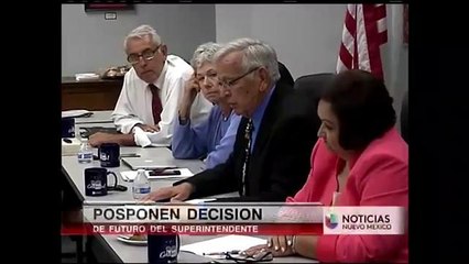Posponen decisión del superintendente Luis Valentino