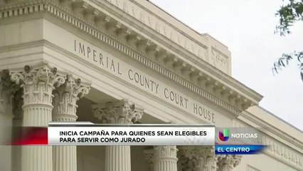 Inicia campaña para quienes sean elegibles para servir como jurado