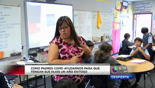 ¿Cómo ayudarnos para que tengan sus hijos un año exitoso?