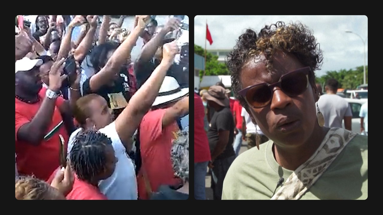 Guadeloupe : la grève générale se poursuit  contre la vaccination obligatoire