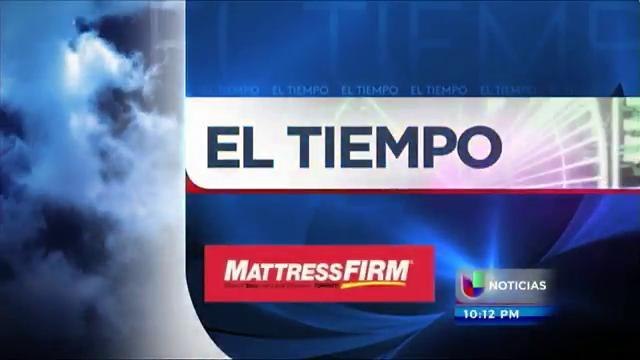 Pronóstico del Tiempo: Viernes 28 de Agosto 10pm