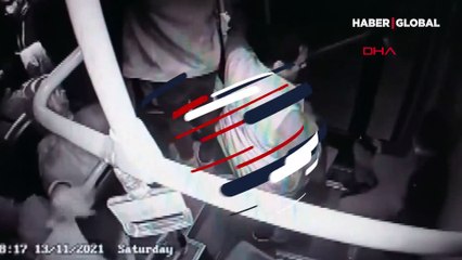 Hatay'da halk otobüsünün çalınan koltukları şoföre teslim edildi