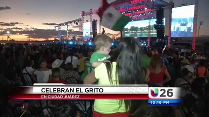 Celebran el grito de independencia en Juárez