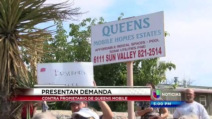 Demandan a propietario de terreno para casas moviles
