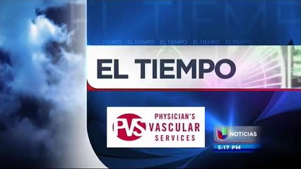 Pronóstico del Tiempo: Miércoles 2 de Septiembre 5pm