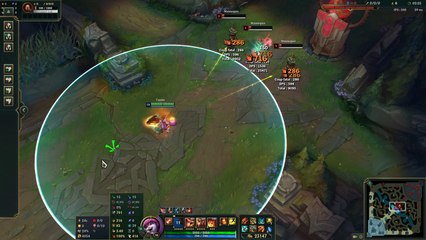 Interacciones de rango con las nuevas runas (League of Legends)