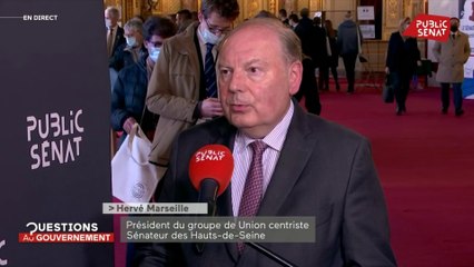 Bugdet 2022 : "On va commencer par la première partie, puis on verra." Hervé Marseille