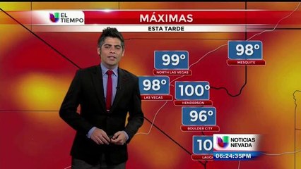 Gastón Heredia y las incidencias climatológicas
