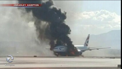 British Air Fire Injures London Bound Passengers At Las Vegas Aiport