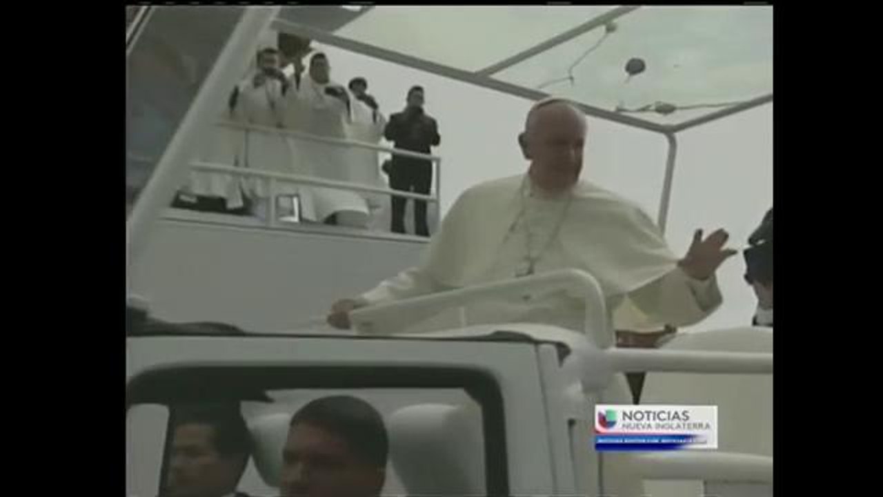 Bienvenida al Papa