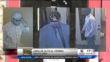 Revelan fotos de sospechosos de robo