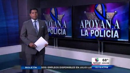 La comunidad se une en apoyo a la policía de Aurora