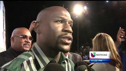 Deportes y entrevista con Mayweather Jr.