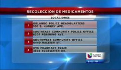 Recolección de medicamentos caducados