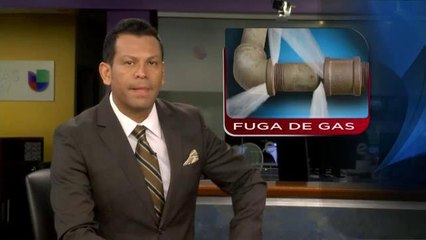 Fuga de gas causa pánico