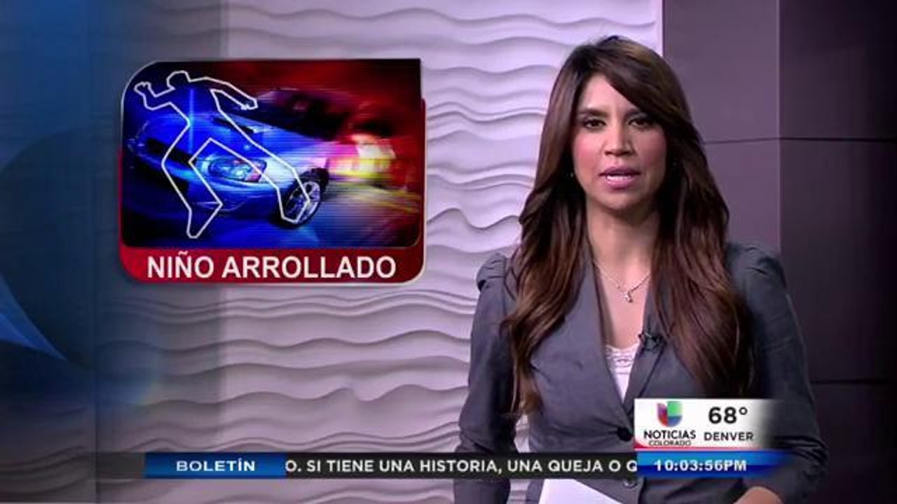 Niño atropellado en Denver