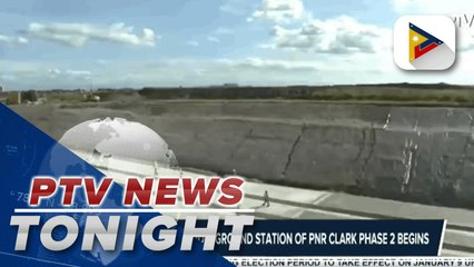 Duterte Legacy: Construction of underground station of PNR Clark Phase 2 begins