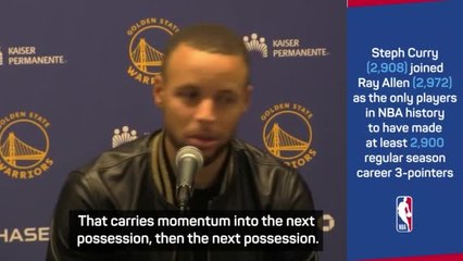 Curry out to 'create havoc' after reaching another milestone