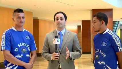 Entrevista a los jugadores de la Selecta de fútbol playa