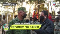 Ejército Mexicano se prepara para el desfile del 20 de noviembre